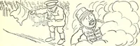An illustration from Les maitres humoristes : les meilleurs dessins : les meilleurs légendes (1905)