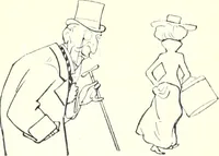 An illustration from Les maitres humoristes : les meilleurs dessins : les meilleurs légendes (1905)