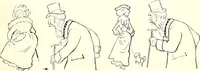 An illustration from Les maitres humoristes : les meilleurs dessins : les meilleurs légendes (1905)