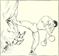 An illustration from Les maitres humoristes : les meilleurs dessins : les meilleurs légendes (1905)
