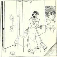 An illustration from Les maitres humoristes : les meilleurs dessins : les meilleurs légendes (1905)