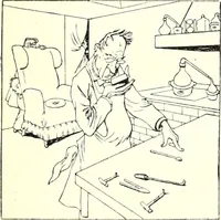 An illustration from Les maitres humoristes : les meilleurs dessins : les meilleurs légendes (1905)