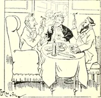 An illustration from Les maitres humoristes : les meilleurs dessins : les meilleurs légendes (1905)