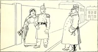 An illustration from Les maitres humoristes : les meilleurs dessins : les meilleurs légendes (1905)