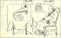 Picture 54 of 239 from Les maitres humoristes : les meilleurs dessins : les meilleurs légendes (1905), leaf 44