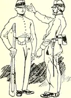 An illustration from Les maitres humoristes : les meilleurs dessins : les meilleurs légendes (1905)