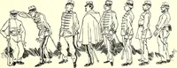 An illustration from Les maitres humoristes : les meilleurs dessins : les meilleurs légendes (1905)