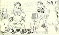 An illustration from Les maitres humoristes : les meilleurs dessins : les meilleurs légendes (1905)