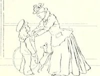 An illustration from Les maitres humoristes : les meilleurs dessins : les meilleurs légendes (1905)