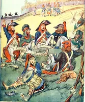 An illustration from Les maitres humoristes : les meilleurs dessins : les meilleurs légendes (1905)