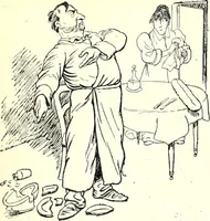 An illustration from Les maitres humoristes : les meilleurs dessins : les meilleurs légendes (1905)