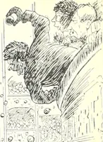 An illustration from Les maitres humoristes : les meilleurs dessins : les meilleurs légendes (1905)