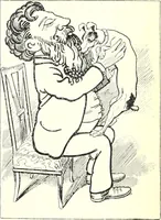 An illustration from Les maitres humoristes : les meilleurs dessins : les meilleurs légendes (1905)