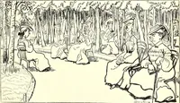 An illustration from Les maitres humoristes : les meilleurs dessins : les meilleurs légendes (1905)