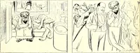 An illustration from Les maitres humoristes : les meilleurs dessins : les meilleurs légendes (1905)