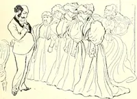 An illustration from Les maitres humoristes : les meilleurs dessins : les meilleurs légendes (1905)