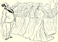 An illustration from Les maitres humoristes : les meilleurs dessins : les meilleurs légendes (1905)