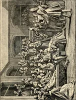 An illustration from Les maladies épidémiques de l'esprit; sorcellerie, magnétisme, morphinisme, délire des grandeurs (1887)