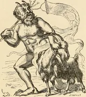 An illustration from Les maladies épidémiques de l'esprit; sorcellerie, magnétisme, morphinisme, délire des grandeurs (1887)