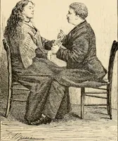An illustration from Les maladies épidémiques de l'esprit; sorcellerie, magnétisme, morphinisme, délire des grandeurs (1887)