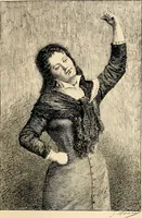 An illustration from Les maladies épidémiques de l'esprit; sorcellerie, magnétisme, morphinisme, délire des grandeurs (1887)