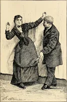An illustration from Les maladies épidémiques de l'esprit; sorcellerie, magnétisme, morphinisme, délire des grandeurs (1887)