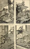 An illustration from Les maladies épidémiques de l'esprit; sorcellerie, magnétisme, morphinisme, délire des grandeurs (1887)