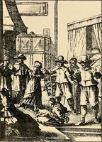 An illustration from Les maladies épidémiques de l'esprit; sorcellerie, magnétisme, morphinisme, délire des grandeurs (1887)