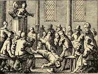 An illustration from Les maladies épidémiques de l'esprit; sorcellerie, magnétisme, morphinisme, délire des grandeurs (1887)