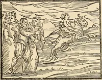 An illustration from Les maladies épidémiques de l'esprit; sorcellerie, magnétisme, morphinisme, délire des grandeurs (1887)