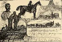 An illustration from Les maladies épidémiques de l'esprit; sorcellerie, magnétisme, morphinisme, délire des grandeurs (1887)