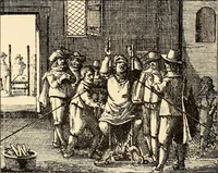 An illustration from Les maladies épidémiques de l'esprit; sorcellerie, magnétisme, morphinisme, délire des grandeurs (1887)