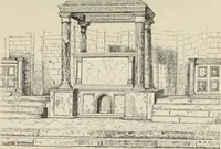 An illustration from Les marbriers romains et le mobilier presbytéral (1897)