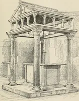 An illustration from Les marbriers romains et le mobilier presbytéral (1897)