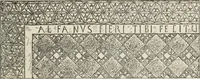 An illustration from Les marbriers romains et le mobilier presbytéral (1897)