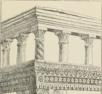 An illustration from Les marbriers romains et le mobilier presbytéral (1897)