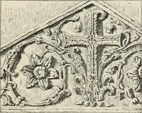 An illustration from Les marbriers romains et le mobilier presbytéral (1897)