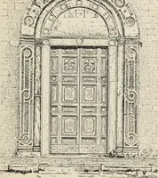 An illustration from Les marbriers romains et le mobilier presbytéral (1897)