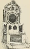 An illustration from Les marbriers romains et le mobilier presbytéral (1897)