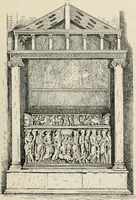 An illustration from Les marbriers romains et le mobilier presbytéral (1897)