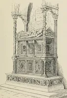 An illustration from Les marbriers romains et le mobilier presbytéral (1897)