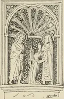 An illustration from Les marbriers romains et le mobilier presbytéral (1897)