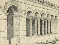 An illustration from Les marbriers romains et le mobilier presbytéral (1897)