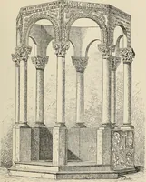 An illustration from Les marbriers romains et le mobilier presbytéral (1897)