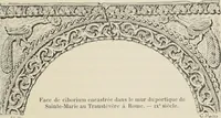 An illustration from Les marbriers romains et le mobilier presbytéral (1897)