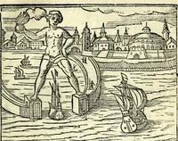 Picture 35 of 52 from Les merueilles de la ville de Rome : ou est traitè des eglises, stations & reliques des corps saints qui y sont : auec la guide qui enseigne aux estrangers à aysement trouuer les choses plus remarquables de Rome : ensemble les noms des papes, empereurs, & autres princes chrestiens (1690), leaf 135