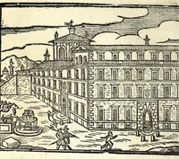 Picture 42 of 52 from Les merueilles de la ville de Rome : ou est traitè des eglises, stations & reliques des corps saints qui y sont : auec la guide qui enseigne aux estrangers à aysement trouuer les choses plus remarquables de Rome : ensemble les noms des papes, empereurs, & autres princes chrestiens (1690), leaf 148