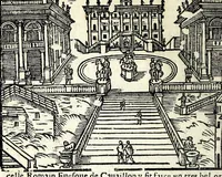 Picture 15 of 52 from Les merueilles de la ville de Rome : ou est traitè des eglises, stations & reliques des corps saints qui y sont : auec la guide qui enseigne aux estrangers à aysement trouuer les choses plus remarquables de Rome : ensemble les noms des papes, empereurs, & autres princes chrestiens (1690), leaf 60