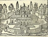 Picture 21 of 52 from Les merueilles de la ville de Rome : ou est traitè des eglises, stations & reliques des corps saints qui y sont : auec la guide qui enseigne aux estrangers à aysement trouuer les choses plus remarquables de Rome : ensemble les noms des papes, empereurs, & autres princes chrestiens (1690), leaf 84