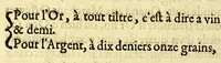 An illustration from Les Merueilles des Indes Orientales et Occidentales, ou Nouueau traitté des pierres precieuses & perles, contenant leur vraye nature, dureté, couleurs & vertus : chacune placée selon son ordre & degré, suiuant la cognoissance des marchands orpheures. : Auquel est adjousté vne petite table fort exacte, pour connoistre en vn instant à quel tiltre les marchands orpheures de Paris, & les autres dans toutes les principalles villes presque de toute l'Europe, trauaillent l'or & l'argent. (1661)